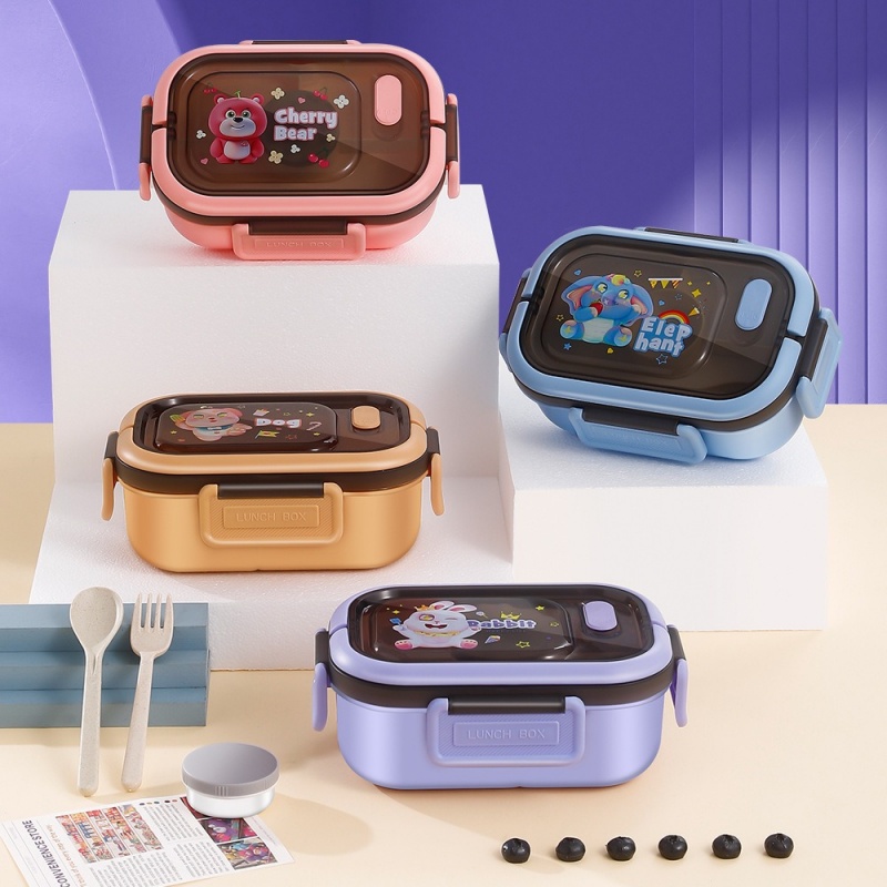 Bento Box Two Tier - 1200 ML Çift Katmanlı yemek kabı