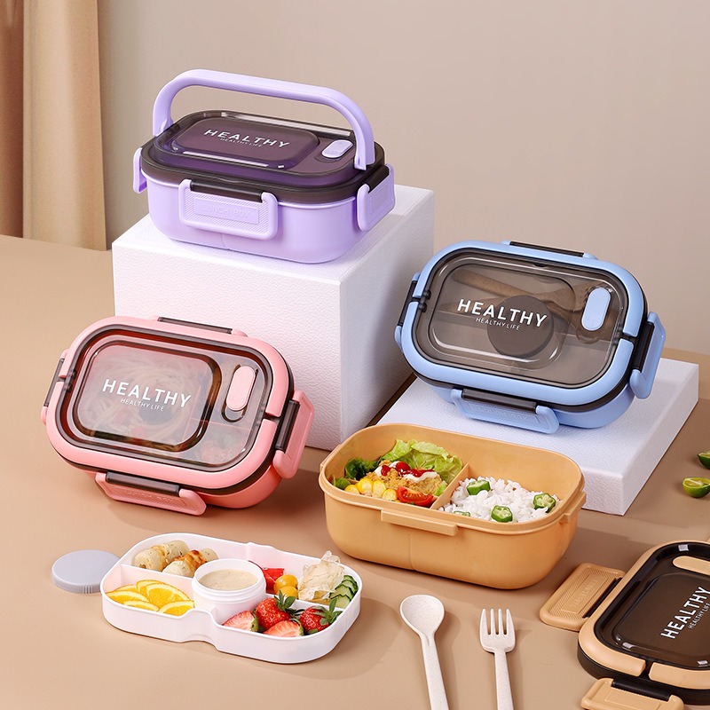 1200 ML Çift Katmanlı yemek ka - Bento Box Two Tier incelemesi ve fiyatı