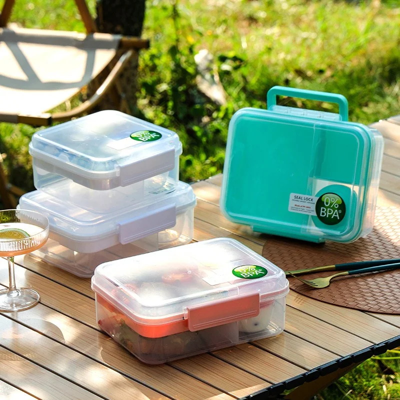 Taşınabilir Sap tasarımı Çift  - Bento Box Two Tier incelemesi ve fiyatı